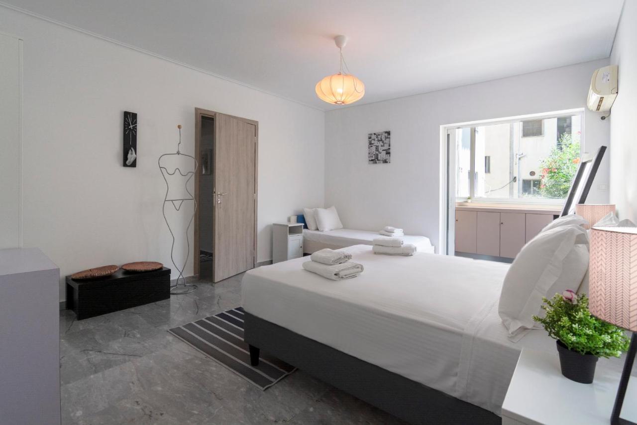 Central 3Bd Apt. Near Acropolis Atene Esterno foto